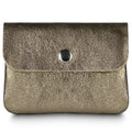 Italian Genuine Metallic Suede Wallet | Assisi