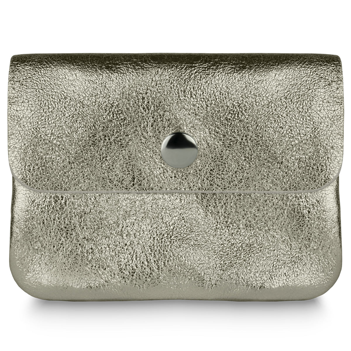 Italian Genuine Metallic Suede Wallet | Assisi